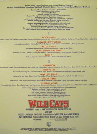 Various : Wildcats - Original Motion Picture Soundtrack (LP, Album, Comp)