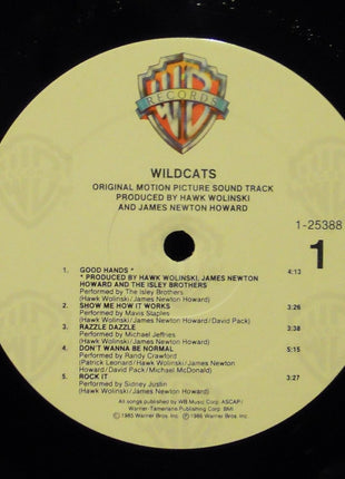 Various : Wildcats - Original Motion Picture Soundtrack (LP, Album, Comp)