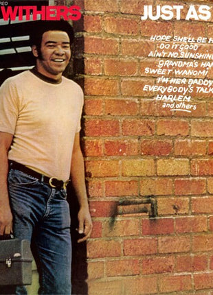 the album cover for Bill Withers - Just As I Am