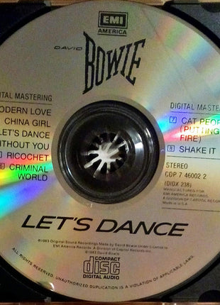 David Bowie : Let's Dance (CD, Album, RE)