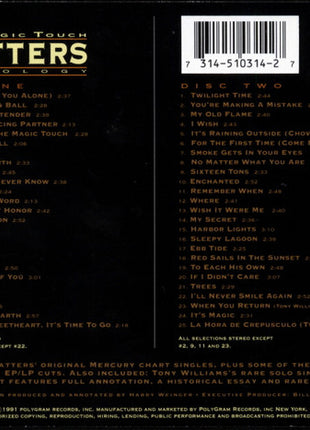 The Platters : The Magic Touch - Platter's Anthology (2xCD, Comp)