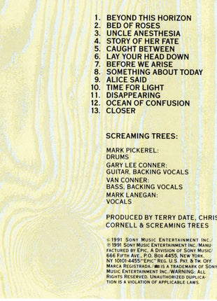 Screaming Trees : Uncle Anesthesia (CD, Album, RP)