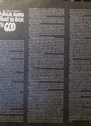 Various : Your Arms Too Short To Box With God (Original Broadway Cast) (LP)