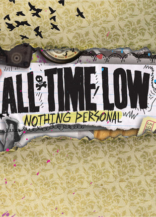 the album cover for All Time Low - Nothing Personal