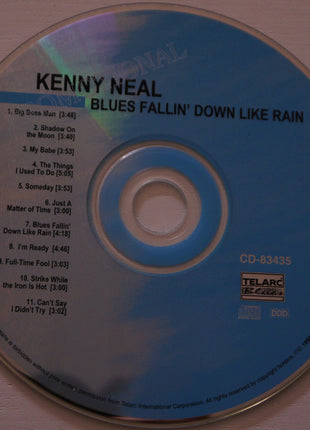 Kenny Neal : Blues Fallin' Down Like Rain (CD, Album, Enh, Promo)