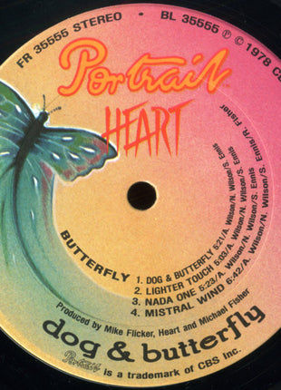 Heart : Dog & Butterfly (LP, Album, San)