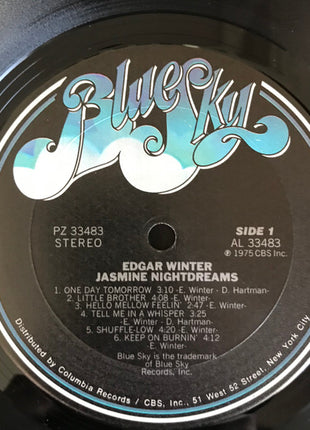 Edgar Winter : Jasmine Nightdreams (LP, Album, Pit)
