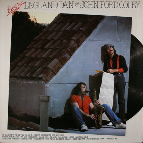 England Dan & John Ford Coley : Best Of England Dan & John Ford Coley (LP, Comp, SP )