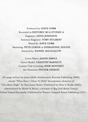 Jason Isbell And The 400 Unit : Reunions (CD, Album)