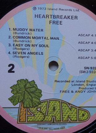 Free : Heartbreaker (LP, Album, Los)