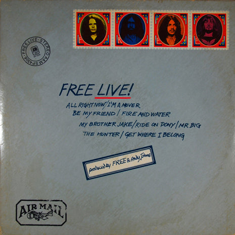Free : Free Live! (LP, Album)