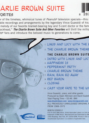 Vince Guaraldi : The Charlie Brown Suite & Other Favorites (CD, Album)