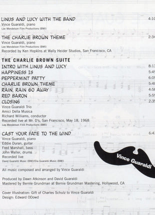 Vince Guaraldi : The Charlie Brown Suite & Other Favorites (CD, Album)