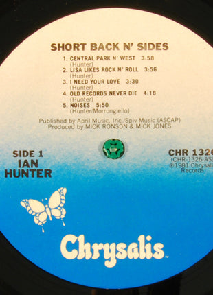 Ian Hunter : Short Back N' Sides (LP, Album, San)