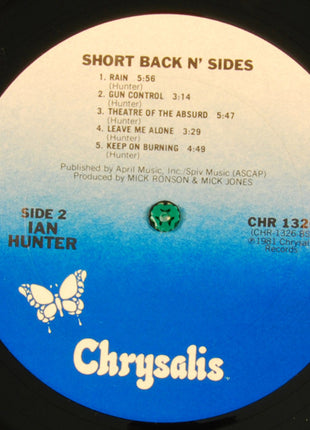 Ian Hunter : Short Back N' Sides (LP, Album, San)