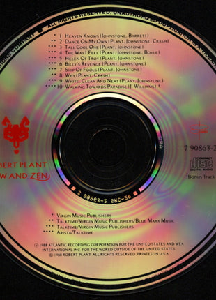 Robert Plant : Now And Zen (CD, Album, RE, RP)