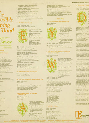 The Incredible String Band : Wee Tam (LP, Album, All)