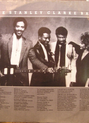 The Stanley Clarke Band : Find Out! (LP, Album, Pit)