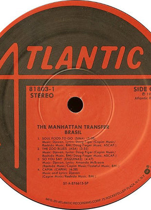 The Manhattan Transfer : Brasil (LP, Album, SP )