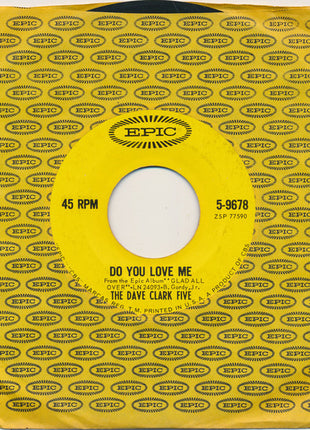 The Dave Clark Five : Do You Love Me / Chaquita (7", Single, Styrene)
