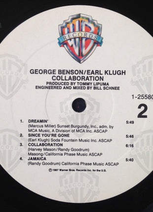 George Benson / Earl Klugh : Collaboration (LP, Album, All)
