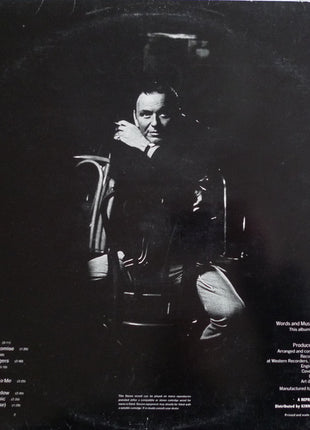 Frank Sinatra : A Man Alone & Other Songs Of Rod McKuen (LP, Album, RE)