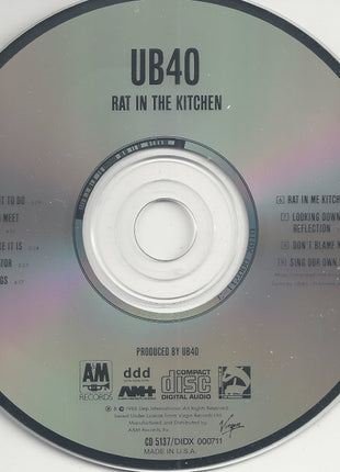 UB40 : Rat In The Kitchen (CD, Album, RE)