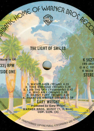 Gary Wright : The Light Of Smiles (LP, Album)