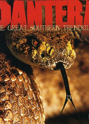 the album cover for Pantera - Great Southern Trendkill