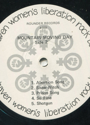 The New Haven Women's Liberation Rock Band, The Chicago Women's Liberation Rock Band : Mountain Moving Day (LP, Album)