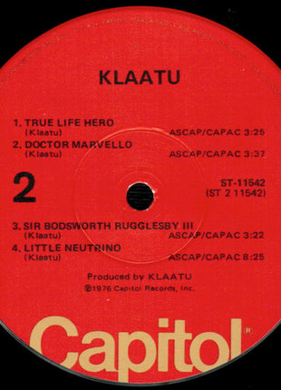 Klaatu : Klaatu (LP, Album, Win)