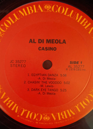 Al Di Meola : Casino (LP, Album, Pit)