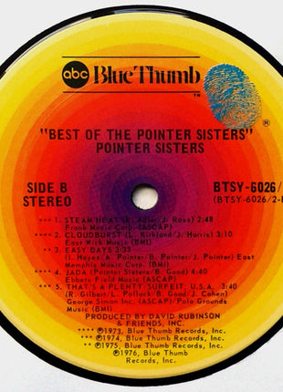 Pointer Sisters : The Best Of The Pointer Sisters (2xLP, Comp, Pit)