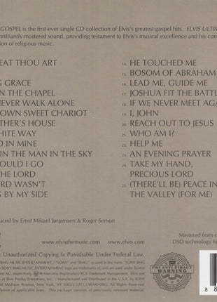 Elvis* : Ultimate Gospel (CD, Comp, RE)