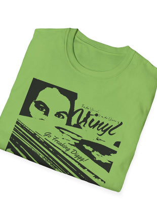 Go Freaking Diggg! T-Shirt | Retro Music Graphics, Monochrome Art