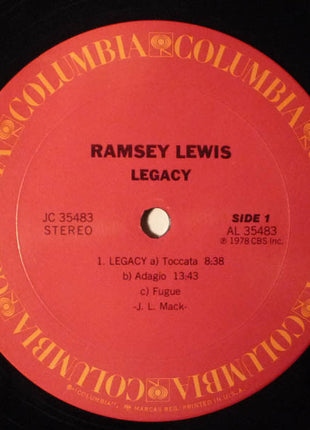Ramsey Lewis : Legacy (LP, Album, San)