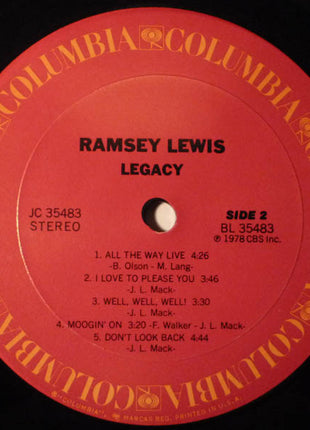 Ramsey Lewis : Legacy (LP, Album, San)