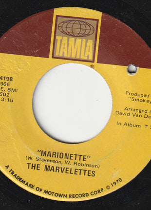 The Marvelettes : Marionette / After All (7", Single)