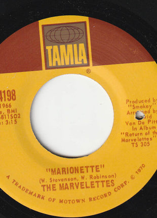 The Marvelettes : Marionette / After All (7", Single)