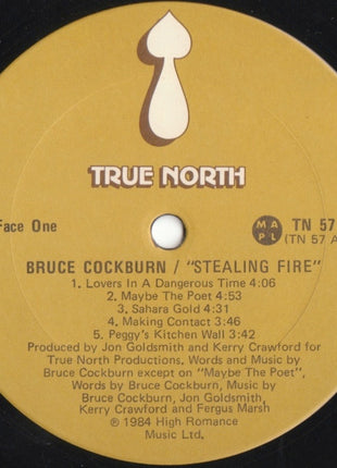 Bruce Cockburn : Stealing Fire (LP, Album)