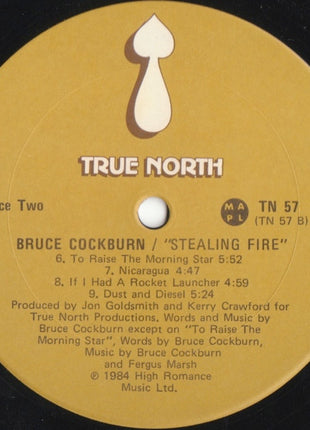 Bruce Cockburn : Stealing Fire (LP, Album)