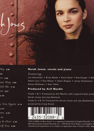 Norah Jones : Come Away With Me (CD, Album)