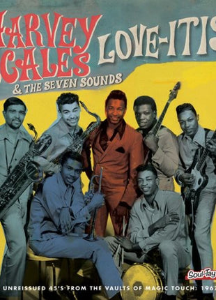 the album cover for Harvey Scales & the Seven Sounds/Harvey Scales - Love-Itis