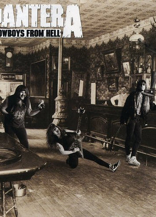 the album cover for Pantera - Cowboys from Hell