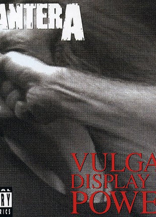 the album cover for Pantera - Vulgar Display of Power