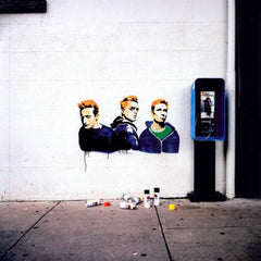 the album cover for Green Day - Shenanigans