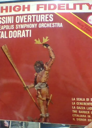 Gioacchino Rossini : Rossini Overtures Minneapolis Symphony Orchestra Antal Dorati (LP)