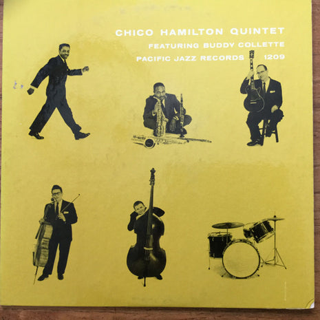 Chico Hamilton Quintet* : Chico Hamilton Quintet (LP, Album, Mono, Hol)
