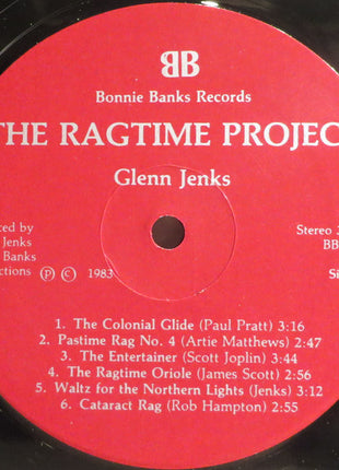 Glenn Jenks : The Ragtime Project  (LP)