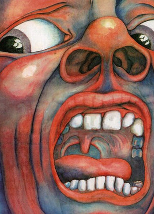 the album cover for King Crimson - In The Court Of The Crimson King [CD and DVD-A] [Bonus Tracks] [Digipak]